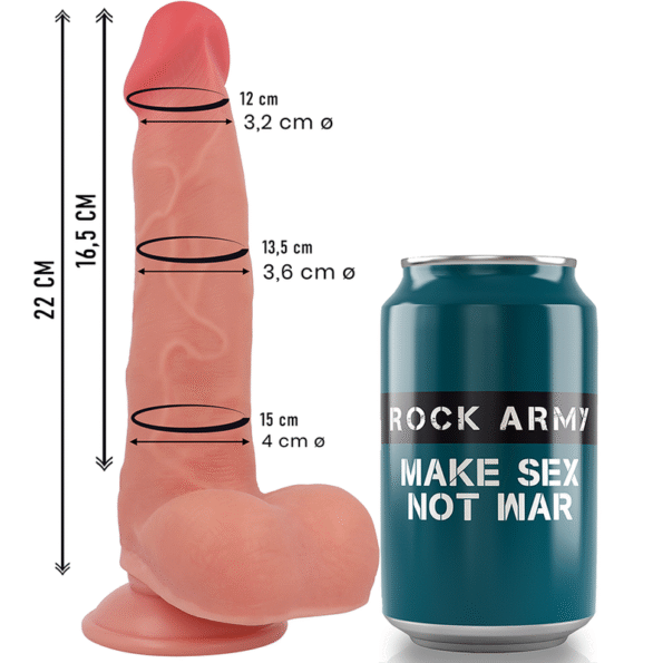 ROCKARMY - RANGER EN SILICONE LIQUIDE 22 CM -O- 3