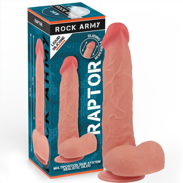 ROCKARMY - RAPTOR SILICONE LIQUIDE 24 CM -O- 4