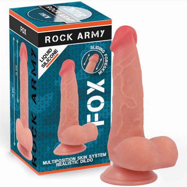 ROCKARMY - RENARD EN SILICONE LIQUIDE 19 CM -O- 3