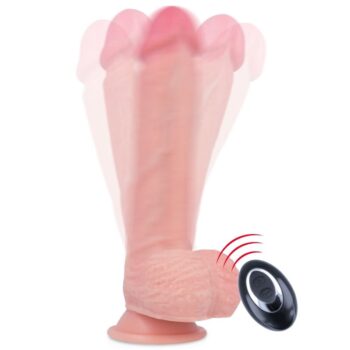 ROCKARMY - VIBRATEUR EN SILICONE LIQUIDE TÉLÉCOMMANDE PREMIUM APACHE 20.5 CM -O- 4.62 CM-ROCK ARMY-sextoys-lingerie-bdsm-hygiène-sexshop