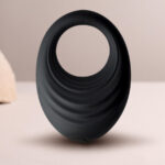 ROCKS-OFF – ANNEAU PÉNIS VIBRANT SPIRE BLACK