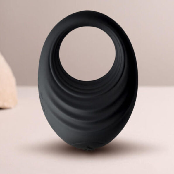 ROCKS-OFF - ANNEAU PÉNIS VIBRANT SPIRE BLACK-ROCKS-OFF-sextoys-lingerie-bdsm-hygiène-sexshop