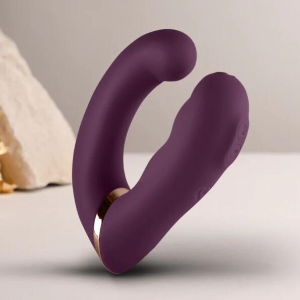 ROCKS-OFF - GEMINI DOUBLE VIBRATEUR STIMULATEUR DE CLITORIS POINT G VIOLET-ROCKS-OFF-sextoys-lingerie-bdsm-hygiène-sexshop