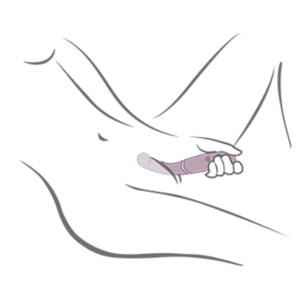 ROCKS-OFF - GEMINI DOUBLE VIBRATEUR STIMULATEUR DE CLITORIS POINT G VIOLET-ROCKS-OFF-sextoys-lingerie-bdsm-hygiène-sexshop