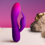 ROCKS-OFF – GLO-GIRL VIBRATEUR LAPIN VIOLET