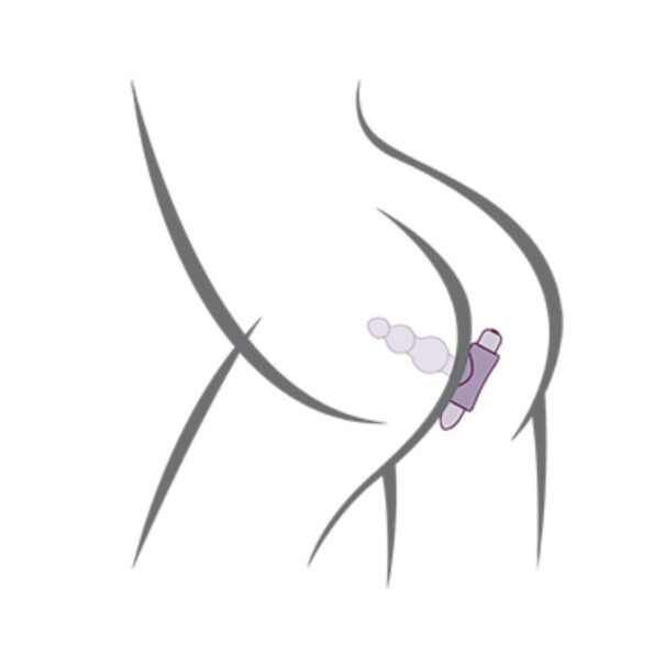 ROCKS-OFF - PETITE SENSATIONS BUBBLES ANAL PLUG VIBRATEUR NOIR-ROCKS-OFF-sextoys-lingerie-bdsm-hygiène-sexshop