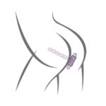 ROCKS-OFF – PETITE SENSATIONS PERLES ANAL PLUG VIBRATEUR NOIR