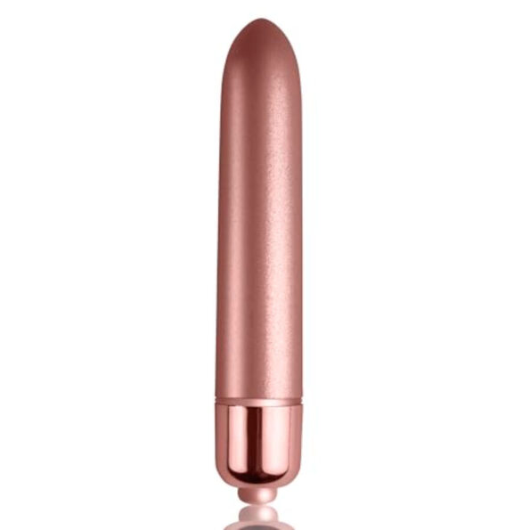 ROCKS-OFF - RO-90 TOUCH VELVET BULLET VIBRANTE ROSE-ROCKS-OFF-sextoys-lingerie-bdsm-hygiène-sexshop