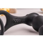 ROCKS-OFF – RO-ZEN RRO PLUG ANAL AVEC ANNEAU PÉNIS VIBRANT NOIR
