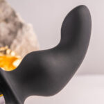 ROCKS-OFF – RO-ZEN RRO PLUG ANAL AVEC ANNEAU PÉNIS VIBRANT NOIR