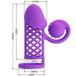 ROMANCE – HARDEN MANCHE PROLONGÉE POURPRE
