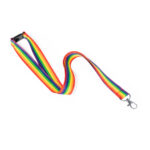 RUBAN DRAPEAU ARC-EN-CIEL – FIERTÉ 90 X 5 CM