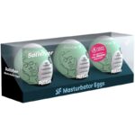 SATISFYER – 3 OEUFS MASTURBATEURS RIFFLE