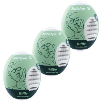 SATISFYER - 3 OEUFS MASTURBATEURS RIFFLE-SATISFYER EGGS-sextoys-lingerie-bdsm-hygiène-sexshop