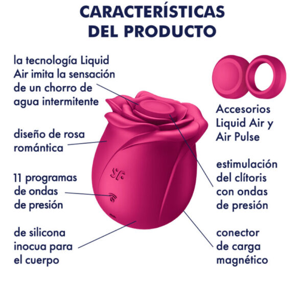 SATISFYER - AIR PULSE VIBRATEUR FLEUR CLASSIQUE PRO 2-SATISFYER AIR PULSE-sextoys-lingerie-bdsm-hygiène-sexshop