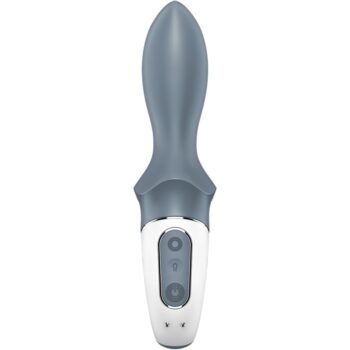 SATISFYER - AIR PUMP BOOTY 1 VIBRATEUR GONFLABLE ANAL GRIS-SATISFYER VIBRATOR-sextoys-lingerie-bdsm-hygiène-sexshop