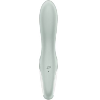 SATISFYER - AIR PUMP BOOTY 3 VIBRATEUR ANAL GONFLABLE GRIS VERT-SATISFYER VIBRATOR-sextoys-lingerie-bdsm-hygiène-sexshop
