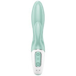 SATISFYER – AIR PUMP BUNNY 5+ APPLICATION GONFLABLE LAPIN VIBRATEUR VERT