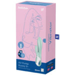 SATISFYER – AIR PUMP BUNNY 5+ APPLICATION GONFLABLE LAPIN VIBRATEUR VERT