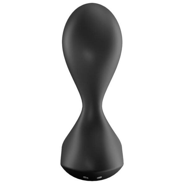 SATISFYER - APPLICATION DE PLUG VIBRANT SWEET SEAL NOIR-SATISFYER CONNECT-sextoys-lingerie-bdsm-hygiène-sexshop