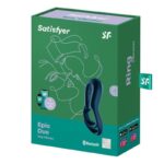 SATISFYER – APPLICATION EPIC DUO RING VIBRATOR BLEU
