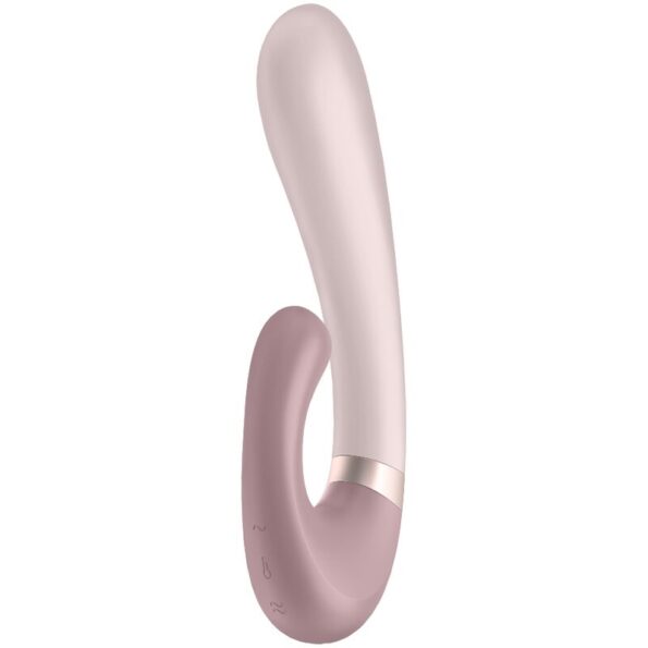 SATISFYER - APPLICATION HEAT WAVE VIBRATOR ROSE-SATISFYER CONNECT-sextoys-lingerie-bdsm-hygiène-sexshop