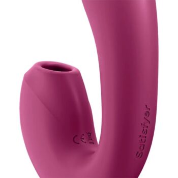 SATISFYER - APPLICATION SUNRAY STIMULATEUR ET VIBRATEUR ROUGE-SATISFYER CONNECT-sextoys-lingerie-bdsm-hygiène-sexshop