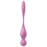 SATISFYER – BALLES VIBRANTES DE KEGEL LOVE BIRDS ROSE