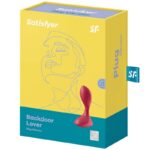 SATISFYER – BOUCHON VIBRANT BACKDOOR LOVER ROUGE