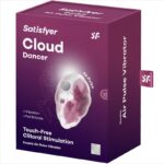 SATISFYER – CLOUD DANCER VIBRATEUR ROUGE AIR PULSE