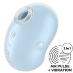 SATISFYER - CUTIE GHOST VIBRATEUR POSER BLEU CLAIR-SATISFYER LAYONS-sextoys-lingerie-bdsm-hygiène-sexshop