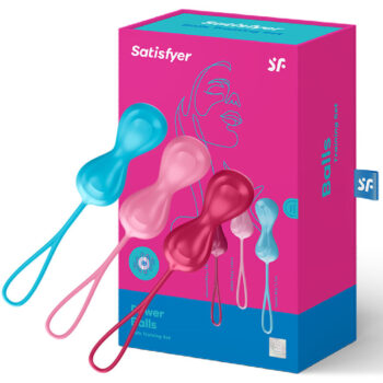 SATISFYER - ENSEMBLE ENTRAÎNEMENT LOVEBALLS 1-SATISFYER BALLS-sextoys-lingerie-bdsm-hygiène-sexshop