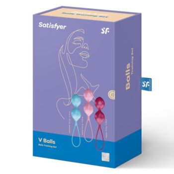 SATISFYER - ENSEMBLE ENTRAÎNEMENT LOVEBALLS 2-SATISFYER BALLS-sextoys-lingerie-bdsm-hygiène-sexshop