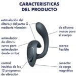 SATISFYER – G FOR GODDESS 1 VIBRATEUR RABBIT GRIS FONC?
