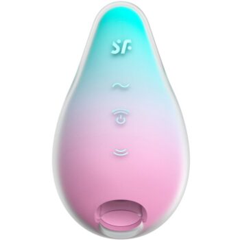 SATISFYER - MERMAID VIBES STIMULATEUR & VIBRATEUR MENTHE ET ROSE-SATISFYER AIR PULSE-sextoys-lingerie-bdsm-hygiène-sexshop