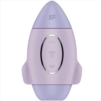 SATISFYER - MISSION CONTROL PETIT VIBRATEUR  DOUBLE IMPULSION LILAS-SATISFYER VIBRATOR-sextoys-lingerie-bdsm-hygiène-sexshop