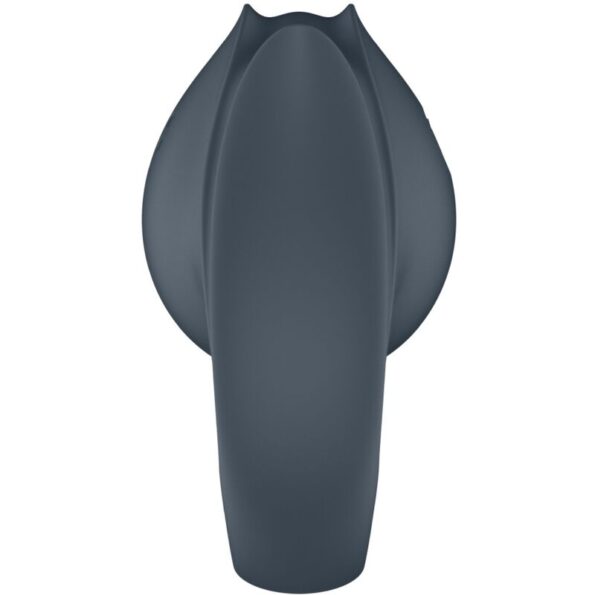 SATISFYER - PERFECT PAIR 2 MULTIVIBRATEUR 2 EN 1 ANNEAU PÉNIS ET STIMULATEUR DE DOIGTS GRIS-SATISFYER PARTNER-sextoys-lingerie-bdsm-hygiène-sexshop