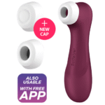 SATISFYER - PRO 2 GENERACIÓN 3 VIN ROUGE BLUETOOTH ET APPLICATION-SATISFYER AIR PULSE-sextoys-lingerie-bdsm-hygiène-sexshop