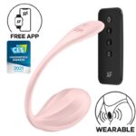 SATISFYER - RIBBED PETAL STIMULATEUR À DISTANCE G POINT ROSE APPLICATION GRATUITE-SATISFYER PARTNER-sextoys-lingerie-bdsm-hygiène-sexshop