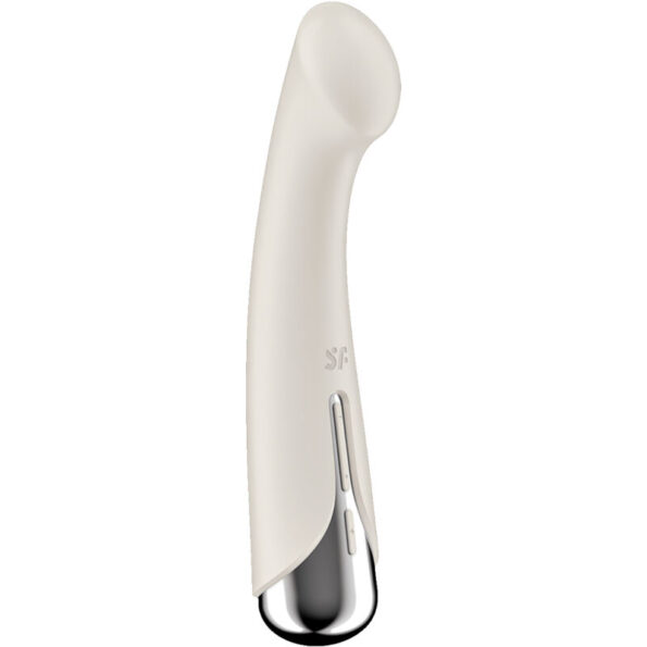 SATISFYER - SPINNING G-SPORT 1 VIBRATEUR ROTATOR BEIGE-SATISFYER VIBRATOR-sextoys-lingerie-bdsm-hygiène-sexshop