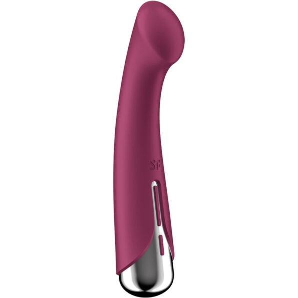 SATISFYER - SPINNING G-SPORT 1 VIBRATEUR ROTATOR ROUGE-SATISFYER VIBRATOR-sextoys-lingerie-bdsm-hygiène-sexshop