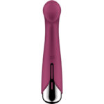 SATISFYER - SPINNING G-SPORT 1 VIBRATEUR ROTATOR ROUGE-SATISFYER VIBRATOR-sextoys-lingerie-bdsm-hygiène-sexshop