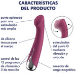 SATISFYER – SPINNING G-SPORT 1 VIBRATEUR ROTATOR ROUGE