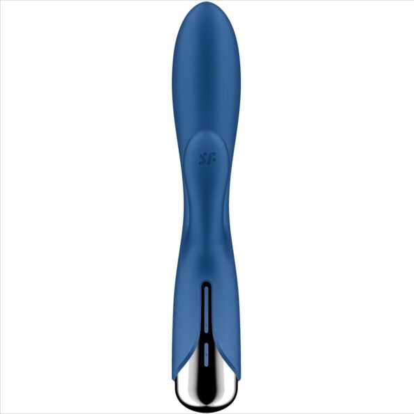 SATISFYER - SPINNING RABBIT 1 CLITORIS ET STIMULATION DU POINT G BLEU-SATISFYER VIBRATOR-sextoys-lingerie-bdsm-hygiène-sexshop