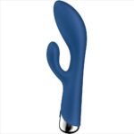 SATISFYER – SPINNING RABBIT 1 CLITORIS ET STIMULATION DU POINT G BLEU