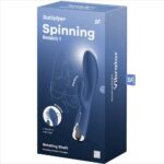 SATISFYER – SPINNING RABBIT 1 CLITORIS ET STIMULATION DU POINT G BLEU