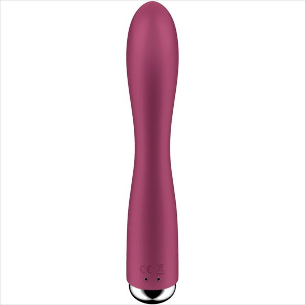 SATISFYER - SPINNING RABBIT 1 CLITORIS ET STIMULATION DU POINT G ROUGE-SATISFYER VIBRATOR-sextoys-lingerie-bdsm-hygiène-sexshop