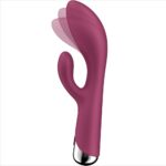 SATISFYER – SPINNING RABBIT 1 CLITORIS ET STIMULATION DU POINT G ROUGE