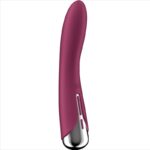 SATISFYER - SPINNING VIBE 1 VIBRATEUR ROTATEUR G-SPOT ROUGE-SATISFYER VIBRATOR-sextoys-lingerie-bdsm-hygiène-sexshop