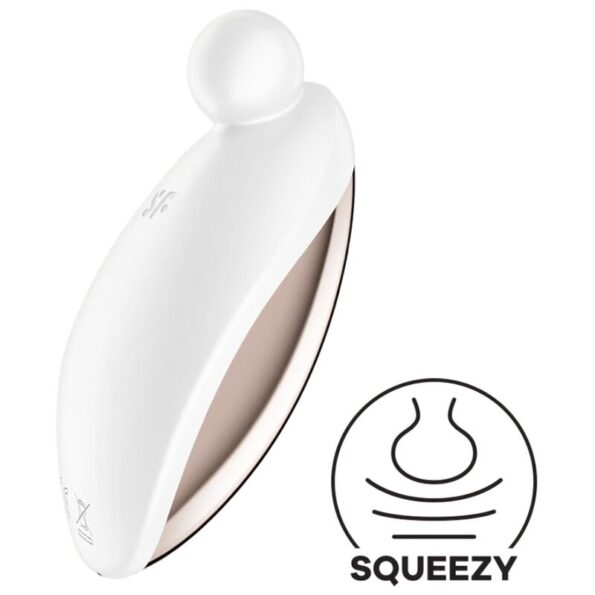 SATISFYER - SPOT ON 2 VIBRATEUR LAY-ON BLANC-SATISFYER VIBRATOR-sextoys-lingerie-bdsm-hygiène-sexshop